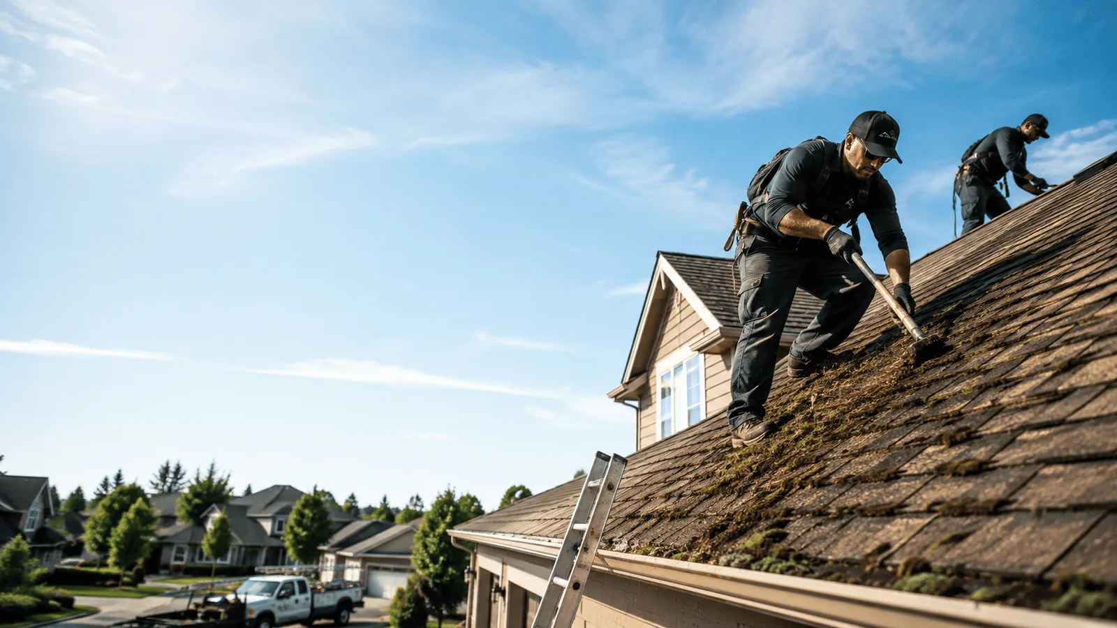 Roof Moss Removal in Worth, IL near me